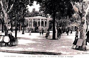 Souk-Ahras - Place Thagaste et Kiosque